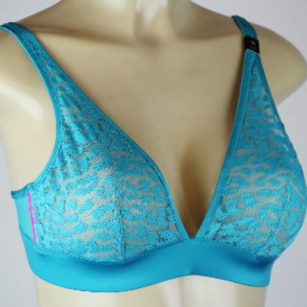 Very Sexy Victoria's Secret Mesh Bralette M nwt